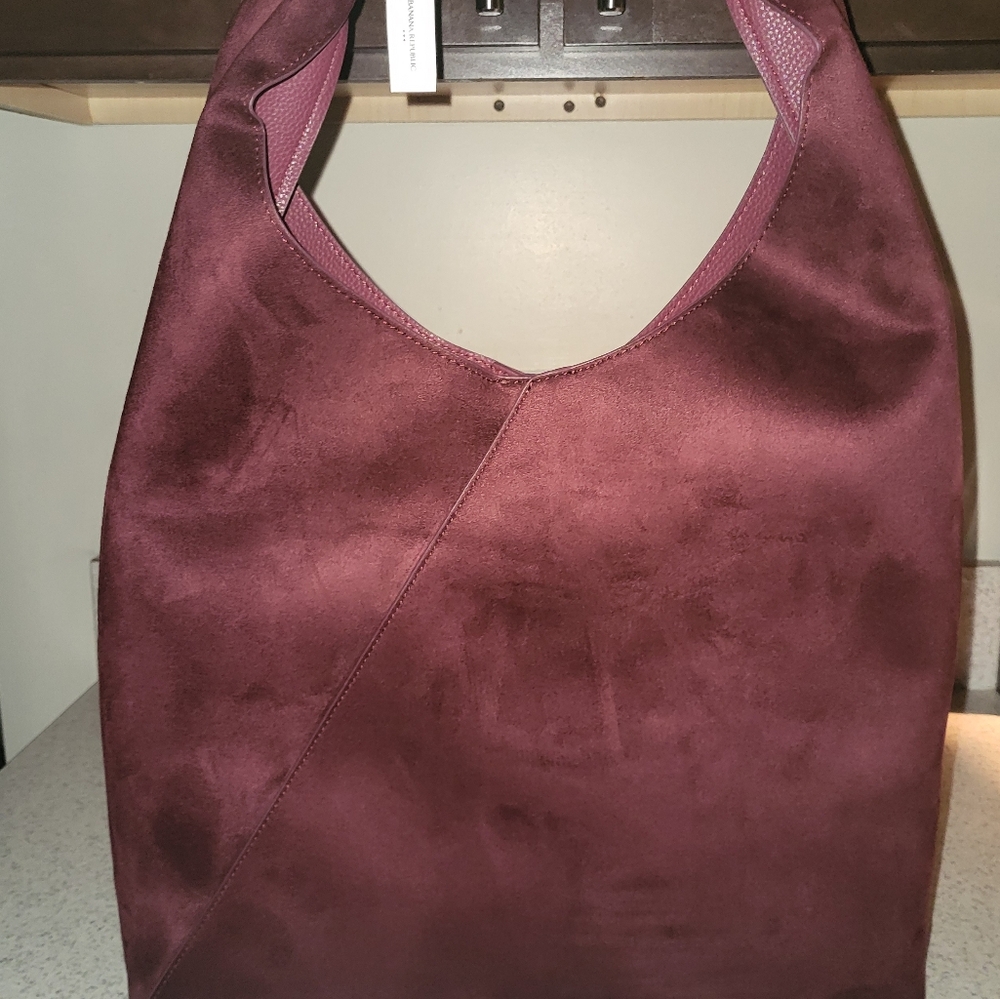 Banana Republic Slouchy Suede Bag